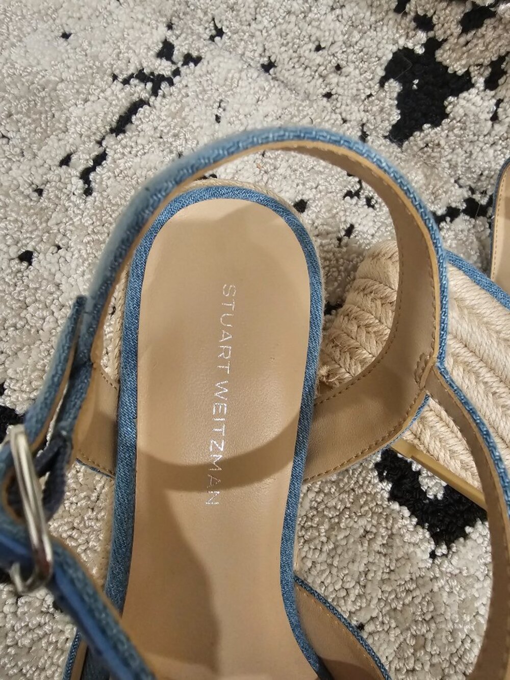 Stuart Weitzman Miami Espadrille Wedge Sandal - Picture 3 of 8
